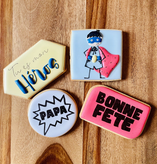 Coffret Fête des pères "Super héros"
